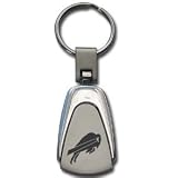 Buffalo Bills Key Ring w/Laser Etched Team Logo - NFL Football Fan Shop Sports Team Merchandise