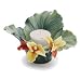 Franz Porcelain Brilliant Blooms canna lily flower tea light holder