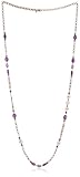 1928 Jewelry Morado Amor Fancy Links Rope Length Necklace