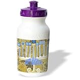 Florene Jewish Theme - Menorah Abstract - Water Bottles