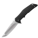 Kershaw Knives 3 1/2 RJII, G-10 Handle, Black, Plain