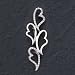 Sterling Silver CZ (Cubic Zirconia) Hearts Pin