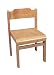 Kids' Contour Seat and Back Chair - Natural