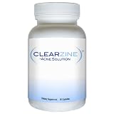 Clearzine - The Top Rated Acne Treatment Pill. Eliminates Acne, Blackheads, Redness, Blotchiness and Zits - 60 Capsulesby Clearzine