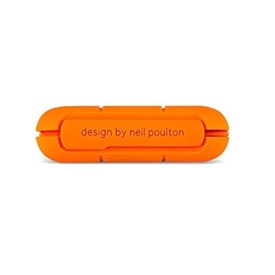 LaCie Rugged Thunderbolt LAC9000488 1TB External Hard Drive (Orange)
