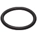 Neoprene O-Ring, 70A Durometer, Round, Black