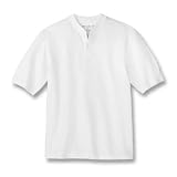Short-Sleeve Pique Henley