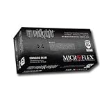 MidKnight Black Powder Free Nitrile Examination Gloves Large (MFXMK296-L)