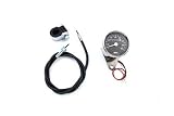 Deco Mini 60mm 2240:60 Ratio Speedometer Kit with Black Face & White Numbers - Frontiercycle (Free U.S. Shipping)