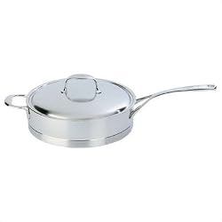 Demeyere Atlantis 4.2-Quart Saut&eacute; Pan with Lid