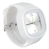 Jelly Watch Silicone Wristband White