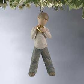 Willow Tree Heart of Gold Angel Ornament 26158