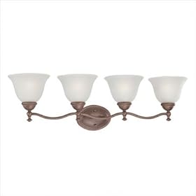 Vanity Light in Colonial Bronze by Thomas Lighting