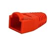 [50pcs] RJ-45 Color Coded Strain Relief Boots - Red