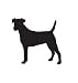 Terrier Dog Pet Smooth Fox-Terrier Car Truck Vehicle Bumper Helmet Decal Sticker Wall Art Laptop Design Skin Stickers