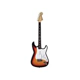 Xbox 360 Rock Band Wireless Fender Wooden Stratocaster Replica - Sunburst
