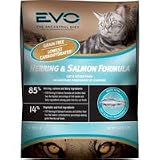 EVO Herring & Salmon Formula Dry Cat Food 6.6-lb bag