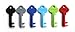 Keyprop: Keychain Tripod (Lime Green)