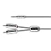 3.5mm To RCA Y-Adapter Cable For iPhone And iPhone 3G