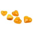 Baltic Amber Butterscotch Color Different Shades Collection of Gemstones Family of 5