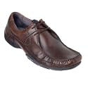Red Herring- Brown 'Brill' moccasin lace up shoes at Debenhams