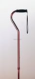 >cane adj bronze w-offset. Adjustable Aluminum Cane w/Offset Handle