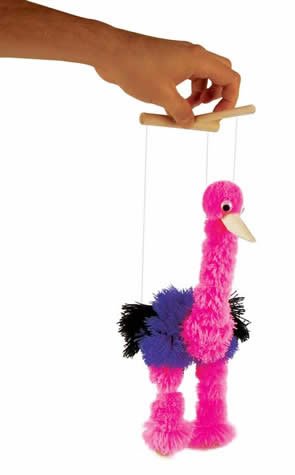 Childrens Toyshop  Toys : Emu Marionette