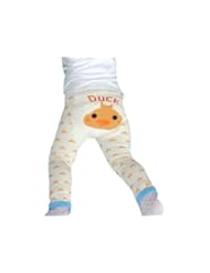 Apparel: Yellow Duck Pattern Toddler Baby Girls Boys Pants PP Pants Leggings