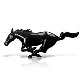 Ford Mustang Front Grille Black Running Horse Emblem