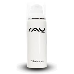 RAU Silvercream 50 ml Silbercreme, unsere Topseller Creme mit hochpor�sem Silber und Zink bei entz�ndlicher Haut, Akne und Neurodermitis, sorgt f�r ein ebenm��iges, klares Hautbild - NEU