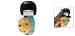 Amico Light Blue Kimono Wooden Kokeshi Doll Yellow Umbrella