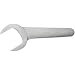 Martin 1276 Forged Alloy Steel 2-3/8" Opening 30 Degree Angle Service Wrench, 9-1/2" Overall Length, Chrome Finish