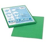 RIV02960 Tru-Ray Construction Paper, 9 x 12 Sheets, Holiday Green, 50 Sheets/Pack