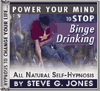 Stop Binge Drinking Self-Hypnosis CD (Audio)