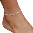 2 Row Anklet Bracelet Austrian Crystal Rhinestones Clasp SeXy Gift