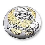 Gold Gas Cap Medallion