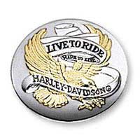 Gold Gas Cap Medallion