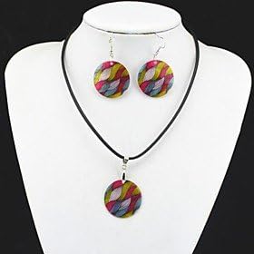 Ruisilp Toonykelly Fashionable Natural Shell Cowry(Earring and Necklace) Jewelry Set