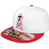 Los Angeles Anaheim Angels Stars and Stripes Authentic On Field Game 59FIFTY Cap (678)