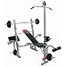 Christopeit Hantelbank Basic Concept, Schwarz Silber, 7