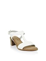 LIBERITAE WOMEN Sandalias de tacón (Blanco)