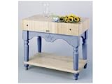 John Boos & Co. American Heritage Collection Sporty Blue Calais 42x24x7-in.