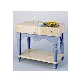 John Boos and Co. American Heritage Collection Sporty Blue Calais 42x24x7-in. by John Boos