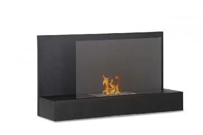Ignis Ater BK Fireplace - Wall Mounted Ventless Ethanol Fireplace
