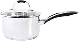 Imperial Easycook Saucepan with Lid Stainless Steel 18 cm