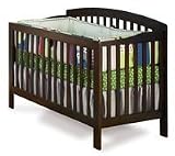 Richmond Convertible Crib Antique Walnut Atlantic Furniture