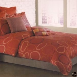 Full / Queen Lulu Cinnamon Duvet Cover Set