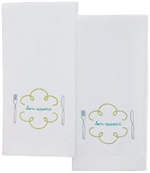 Martha Stewart Crafts Tea Towels, Bon Appetite