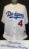 Duke Snider Autographed Brooklyn Dodgers Authentic Throwback M&N Jersey (Unframed)