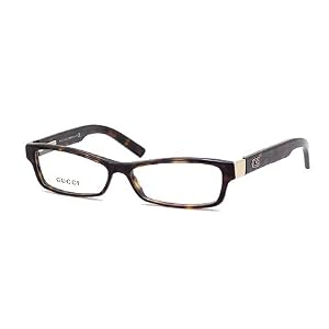 GUCCI EYEGLASSES GG 1525 86 DARK TORTOISE